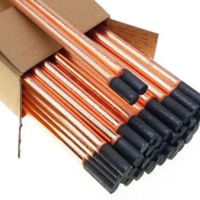 arc gouging electrodes dc jointed copper graphite rods 